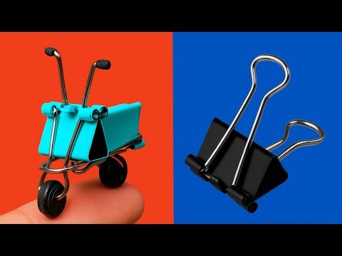 Look what I did with a paperclip – 3 ideas you can make yourself