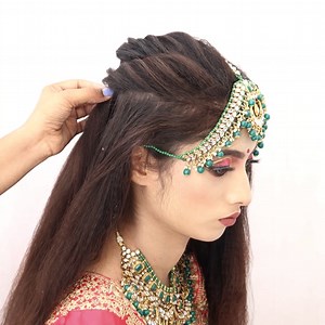 384K views · 8.1K reactions | Easy way to learn bridal hairstyle step by step. | Hair Fashion | Facebook