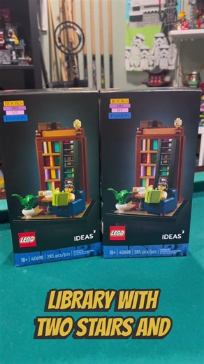 Building a Dual Library Setup with LEGO Ideas Books Are My Passion