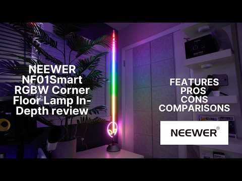 Smart Lighting for Creators – Neewer NF01 Review & Setup