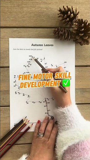 🍂 Autumn Dot-to-Dot Fun | Seasonal Learning Activities for Kids 🖊✨