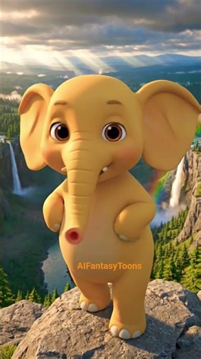 The Brave Elephant & The Leap of Faith #cartoon #kidsfantasyadventure #animation