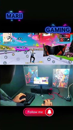 🔥 Mini RGB Gaming Setup ⚡ Keyboard + Mouse Combo | Free Fire Beast Mode ON 🔥