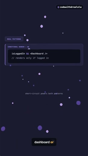 Dive into the world of conditional rendering with JavaScript! 🌐 Understand why some code isn't e...