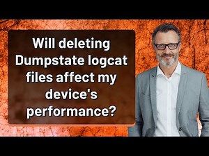 Will deleting Dumpstate logcat files affect my device's performance?