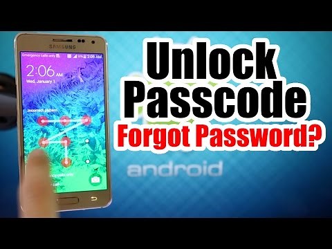 Unlock Passcode Samsung Galaxy Alpha / Forgot Passcode / Restore Passcode Pattern