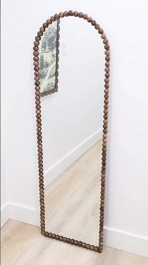 DIY arched mirror #diy