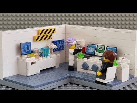 How to make a LEGO Science lab