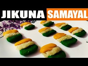 Tri color sweet | Independence day special | Proud to be an Indian | Jikuna Samayal |