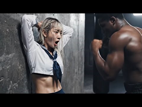 Female Boxer's Abs of Steel - Incredible Body Punch Resistance