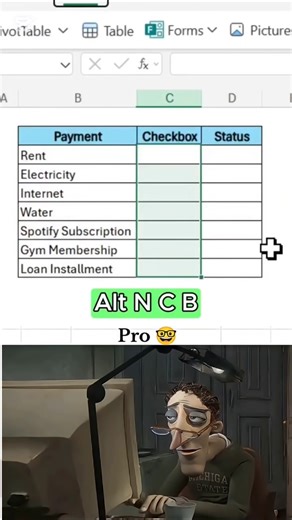 Checkbox in Excel ☑️🔥 | Easy Interactive Trick!