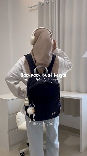 56K views · 1.7K reactions | Backpack buat dipakai kerja! @wallts_ Buruu tag temen kantor kamu yang butuh iniii Yang mau samaan backpacknya, link belinya ada di Bio Slide 2 No. 555 yaa Cara belinya bisa klik Link di Bio aku terus pilih nomor sesuai yang udh di spill di video atau caption yahh﫶 . . #backpack #tasransel #wallts #youreverdayworkmate #Unboxing #haul #shopeehaul #review #reelsinstagram #dina_my00 | Mardina Yuliani | Facebook
