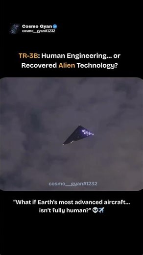 TR-3B: The Secret Anti-Gravity Aircraft That Shouldn’t Exist