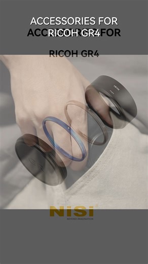 How dialed-in is your Ricoh GR IV? The NiSi 49mm Filter Adapter, Lens Cap, and Ring Caps expand your creative options while protecting your gear and refining your setup. Compact, durable, and built for creators who never settle for standard. #ricohgriv #streetphotography #nisioptics #photographygear | NiSi Optics USA