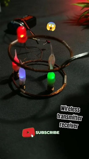 😱 how to make wireless transmitter receiver 🔥 #diy #shorts
