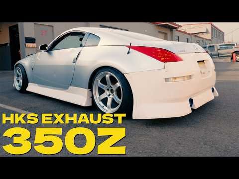 Making the 350Z Sound Good for Once | $2,500 HKS Hi-Power Exhaust
