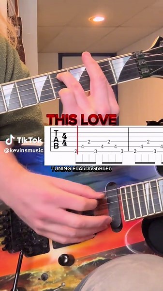 This Love by Pantera Guitar Lesson in Eb Tuning