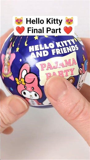 ❤️ HELLO KITTY 😻 Sanrio Pajama Party Part 3 | #toyasmr #toyunboxing #mysterytoy #oddlysatisfying