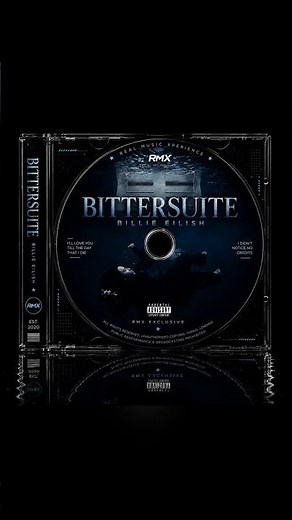 🎵 Billie Eilish – BITTERSUITE (Lyrics Video) 🌙🖤 #billieeilish #lyrics #lyricsvideo #music #song