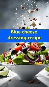 Ultimate Chunky Blue Cheese Dressing Recipe 🧀 (Better Than Store Bought!)