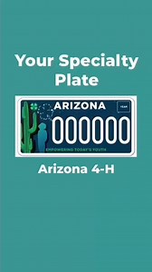 1K views · 32 reactions | SCREENSHOT CHALLENGE: Arizona has dozens of specialty license plates, each benefiting a charitable group designated by state law. See if you can screenshot your favorite. You may just luck into a plate you like even better. Learn more and order specialty plates through the link in our bio  | Arizona Department of Transportation | Facebook