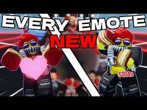 EVERY NEW EMOTE & NEW KNOCKOUT ANIMATION!! || UNTITLED BOXING GAME