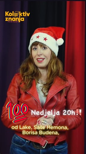 Kolektiv znanja on Instagram: "‼️100. epizoda na programu je u nedjelju, 28.12. u 20 h na nasem YT kanalu i svim audio plaformama. U ovih 5 godina i 100 epizoda ugostili smo u nasem Kolektivu razlicite goste, od Lake, Sase Hemona, Jevdje iz Kultur schoka, Amire Medunjanin, Damira Imamovica, Borisa Budena, Fedje Stukana, Selme Alispahic… Sretna vam i vesela Nova godina, neka donese zdravlja i rahatluka, neka vaa ljubav i sreca prate❤️ Živjeli‼️ #kolektivznanjapodcast #100episode #anisaserak #podc