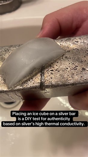 DIY Silver Authenticity Test Using Ice Cubes