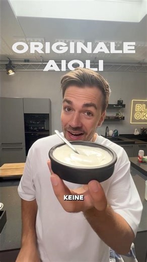 Selbstgemachte Aioli 🇪🇸😋