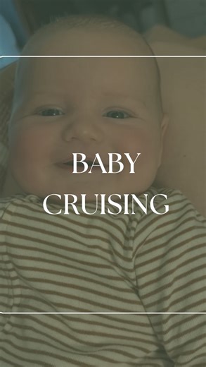 Shannon Bouchard | Baby cruising is that stage where your baby moves sideways while holding onto furniture and it’s a big step toward independent walking.... | Instagram