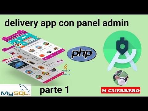 Delivery app con Android Studio PhP y Mysql || #1