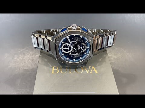 New Steel and Blue BULOVA PRECISIONIST X 10th Anniversary