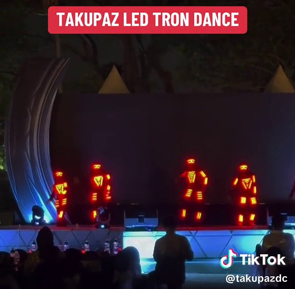 Dynamic LED Tron Dance Performance