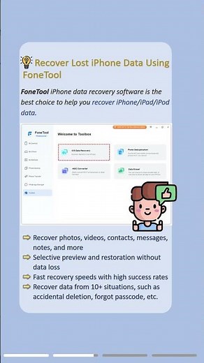 Recover Lost Data from Your iPhone in 3 Steps #iphone #recovery #data #howto #iphonetips