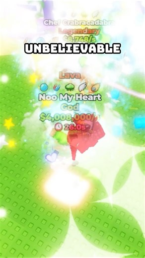 Biggest Pull Ever In ROBLOX Break A Lucky Block #Shorts