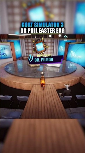 Goat Simulator 3 Dr Phil Easter Egg #gaming