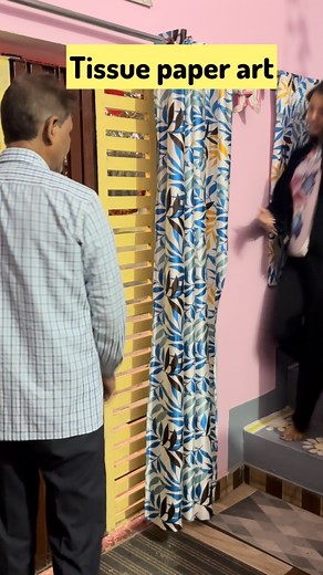 #art #painting #reels #artwork #artist #creative #texture #tissue #paper #water #wave # | Ritika Rawat