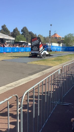 Motocross Rider Executes Amazing Stunts at Event