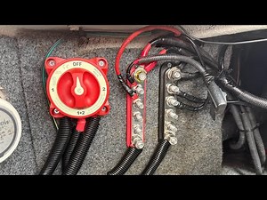 How I Wired In A Dual Battery With 2 Position Switch On My 2008 Yamaha AR230 Jet Boat