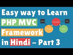 Learn PHP MVC Framework in Hindi part 3