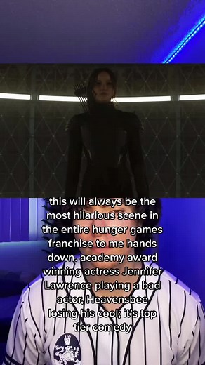 Jennifer Lawrence's Hilarious Hunger Games Scene