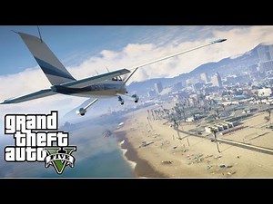 GTA 5 - What Happens When You Fly Outta Bounds