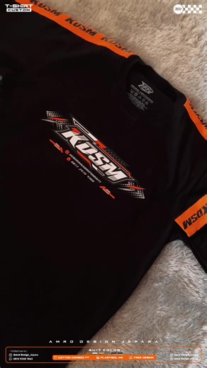 Desain Kaos Custom untuk Tim dan Komunitas