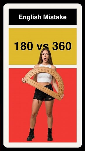 180 or 360? Most People Get This English Phrase Wrong 😳