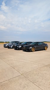 900hp C63 v 800hp E63 v 800hp GLC v 750hp GT R!!! 🔥 Will it be a walkover for the C63? Time to find out: https://bit.ly/Carwow-Drag-Race-3008 | carwow