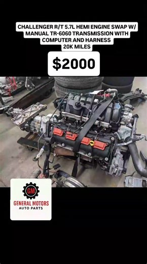 Dodge Challenger 5.7L Hemi w/ Manual Transmission