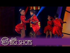 Little Big Shots | Young Salsa Dance Troupe's Amazing Routine