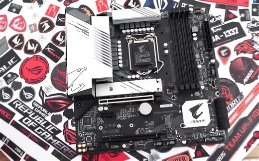 【瀚】技嘉b560m pro/pro ax小雕拆解开箱，万万没想到这次居然是性能路线？！