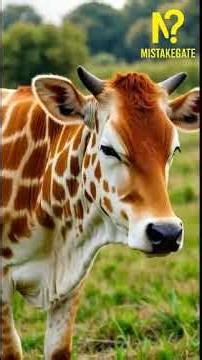 A Cow With Giraffe Skin?! 😳🐄🦒 | The Weirdest Hybrid Ever