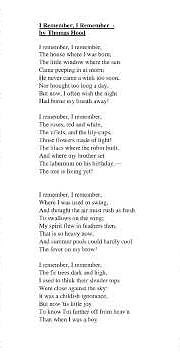 I remember I remember by Thomas Hood| English day competition 2023| poetry recitation| Grade 08